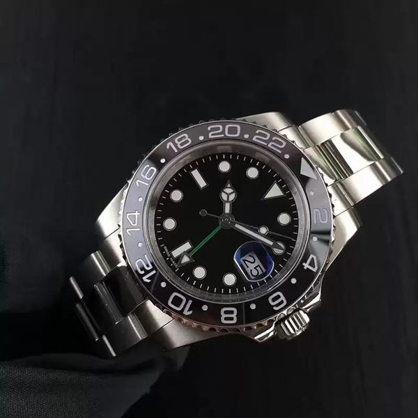 asia 2813 movement 40mm gmt ceramic bezel 116710 116710blnr automatic mechanical mens men's watch watches, Slivery;brown
asia 2813 movement 40mm gmt ceramic bezel 116710 116710blnr automatic mechanical mens men's watch watches, Slivery;brown