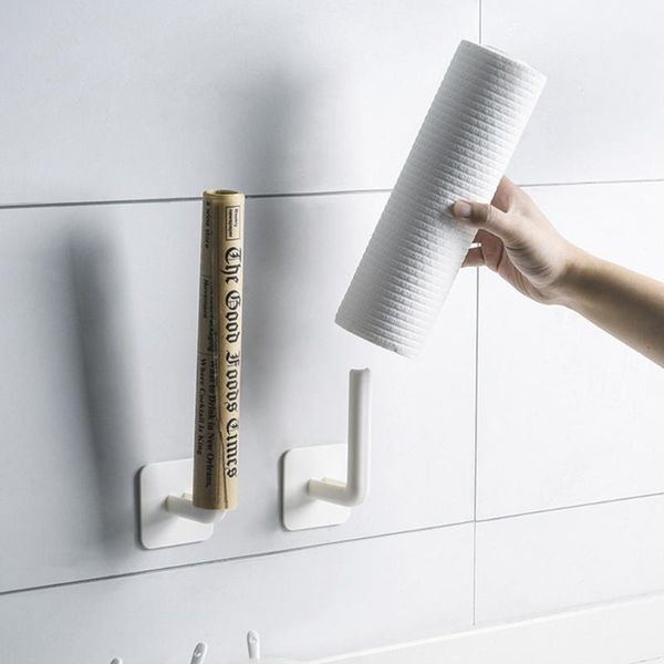 1pc under cabinet paper roll rack towel holder tissue hanger self-adhesive storage rack for bathroom toilet kitchen accessories
1pc under cabinet paper roll rack towel holder tissue hanger self-adhesive storage rack for bathroom toilet kitchen accessories
