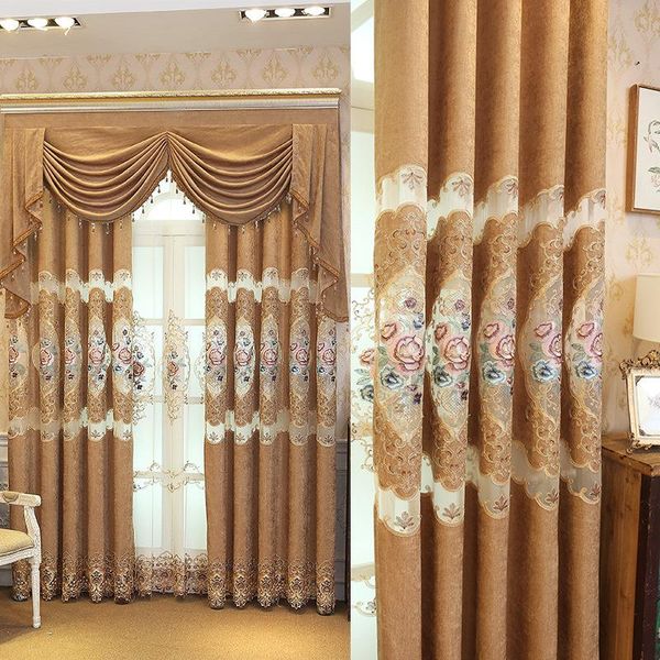 curtain & drapes embroidered simple european-style full blackout curtains for living room bedroom dining
curtain & drapes embroidered simple european-style full blackout curtains for living room bedroom dining