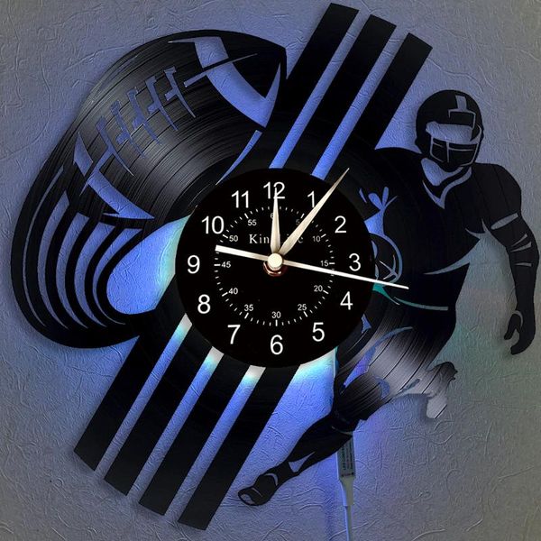wall clocks american football clock record led | gifts for kids and friends 7 color luminous clock.
wall clocks american football clock record led | gifts for kids and friends 7 color luminous clock.