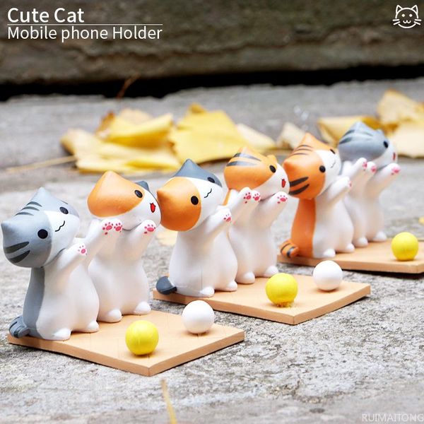 cell phone mounts & holders cute cat holder for universal deskstand tablet mobile support table
cell phone mounts & holders cute cat holder for universal deskstand tablet mobile support table