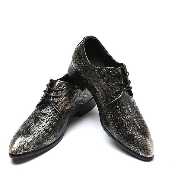 dress shoes 2021 men classic business formal pointed toe leather retro oxford wedding party, Black 
dress shoes 2021 men classic business formal pointed toe leather retro oxford wedding party, Black