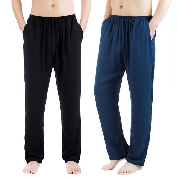 men's sleepwear 5xl plus size pajamas for men thin cotton silk pajama pants casual loose bottoms solid homewear trousers male, Black;brown
men's sleepwear 5xl plus size pajamas for men thin cotton silk pajama pants casual loose bottoms solid homewear trousers male, Black;brown
