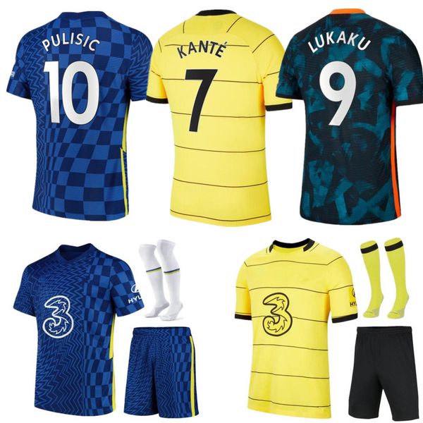 21 22 cfc soccer jerseys sets 2021 2022 lukaku ziyech pulisic mount kante havertz werner abraham chilwell giroud hudson-odoi men + kids kits, Black;yellow
21 22 cfc soccer jerseys sets 2021 2022 lukaku ziyech pulisic mount kante havertz werner abraham chilwell giroud hudson-odoi men + kids kits, Black;yellow