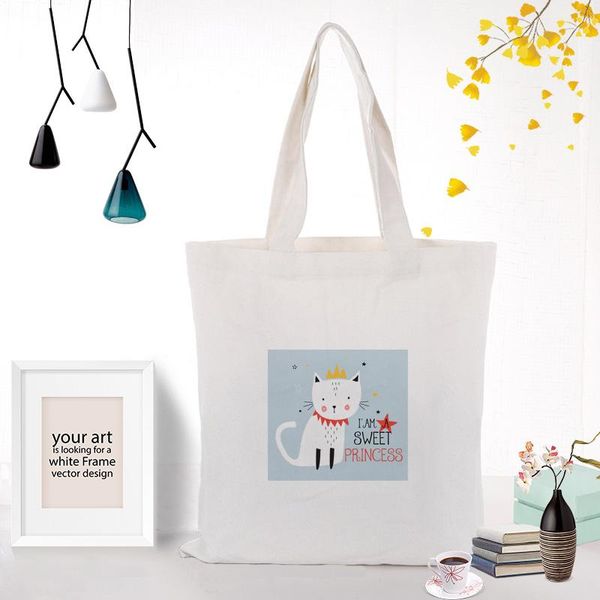 shopping bags cool animal canvas tote bag custom print text diy daily use eco ecologicas reusable recycle handbag
shopping bags cool animal canvas tote bag custom print text diy daily use eco ecologicas reusable recycle handbag