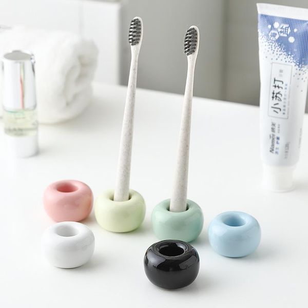 toothbrush holders 1pc creative lovely ceramic fashion couple holder bathroom accessories can be used for pen makeup brush 
toothbrush holders 1pc creative lovely ceramic fashion couple holder bathroom accessories can be used for pen makeup brush