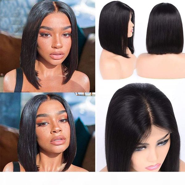 natural straight bob 13x4 lace front wig full lace wig unprocessed human hair glueless pre plucked hairline with baby hair for black women, Black;brown
natural straight bob 13x4 lace front wig full lace wig unprocessed human hair glueless pre plucked hairline with baby hair for black women, Black;brown