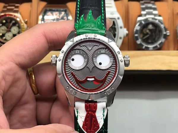 2021new boys' popular new watches have completely subverted the dial design of traditional watchmaking, Slivery;brown
2021new boys' popular new watches have completely subverted the dial design of traditional watchmaking, Slivery;brown