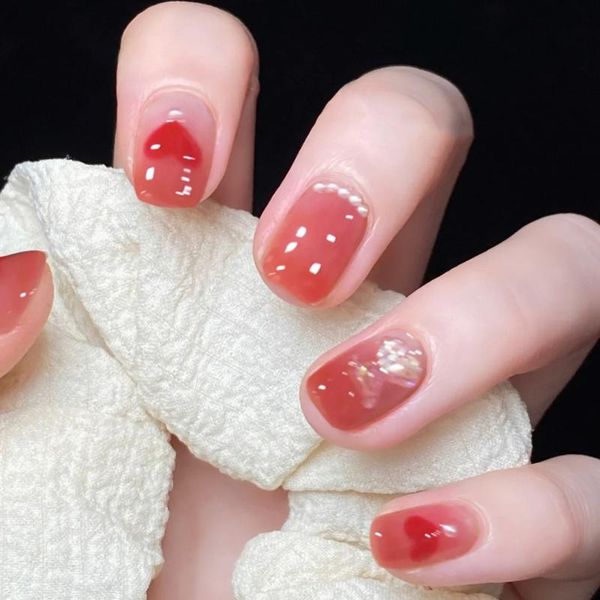 false nails 24pcs crystal bear pearl design cute full cover nail tips jelly pink short square fake wholesale drop, Red;gold
false nails 24pcs crystal bear pearl design cute full cover nail tips jelly pink short square fake wholesale drop, Red;gold