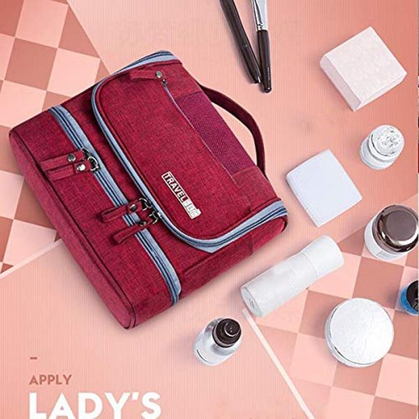 cosmetic bags & cases travel bag functional hanging zipper makeup case necessities organizer storage pouch toiletry make up 
cosmetic bags & cases travel bag functional hanging zipper makeup case necessities organizer storage pouch toiletry make up