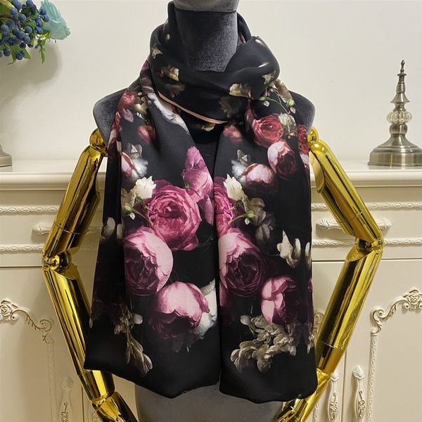 women's long scarf scarves shawl double sided 65% silk 35% cashmere material thin and soft pint letters flowers pattern size 180cm- 65c, Blue;gray
women's long scarf scarves shawl double sided 65% silk 35% cashmere material thin and soft pint letters flowers pattern size 180cm- 65c, Blue;gray