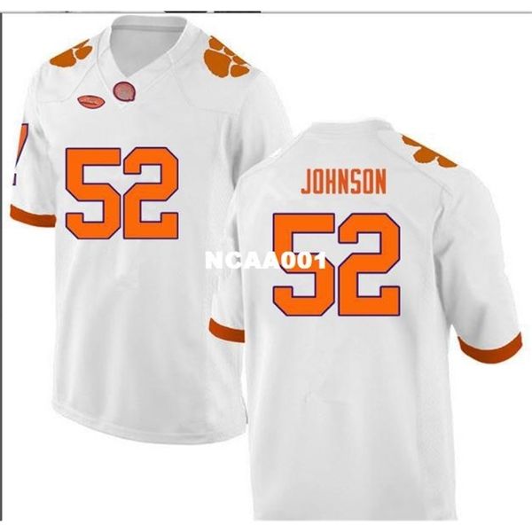 2019 new 001 clemson tigers tayquon johnson #52 real full embroidery college jersey size s-4xl or custom any name or number jersey, Black
2019 new 001 clemson tigers tayquon johnson #52 real full embroidery college jersey size s-4xl or custom any name or number jersey, Black