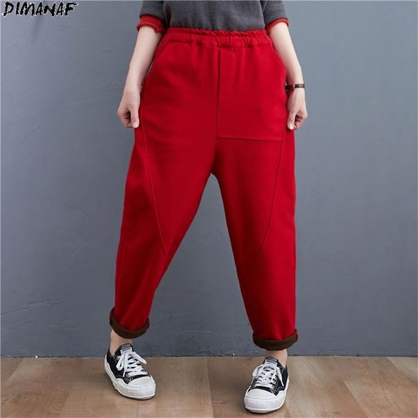 women pants plus size slacks fleece harem winter thick warm casual office home wear female loose pockets 210531, Black;white
women pants plus size slacks fleece harem winter thick warm casual office home wear female loose pockets 210531, Black;white
