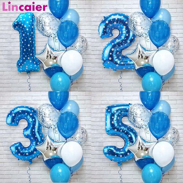 party decoration 12pcs blue number foil latex balloons happy birthday kids my 1st 1 one year first boy girl supplies
party decoration 12pcs blue number foil latex balloons happy birthday kids my 1st 1 one year first boy girl supplies