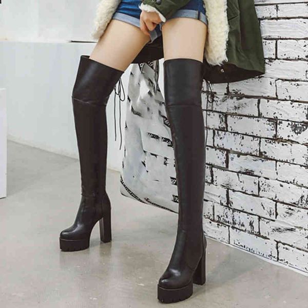 boots fashion over the knee women square punk high heel platform long autumn winter black white fetish shoes hseb
boots fashion over the knee women square punk high heel platform long autumn winter black white fetish shoes hseb