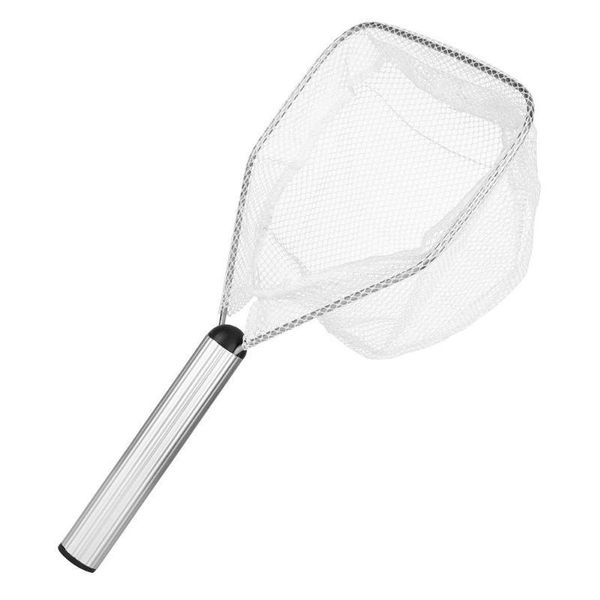 2 size fishing landing net aluminum alloy handle fishing net nylon mesh landing tool portable tackle pesca
2 size fishing landing net aluminum alloy handle fishing net nylon mesh landing tool portable tackle pesca