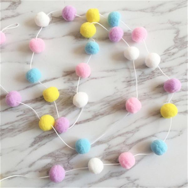 2m rope 30pcs wool felt balls soft fluffy poms balls for diy pompoms garland kid room wall decor nursery bedroom pom pom craft
2m rope 30pcs wool felt balls soft fluffy poms balls for diy pompoms garland kid room wall decor nursery bedroom pom pom craft