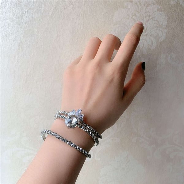 hbp fashion french princess crown full diamond snake elastic bracelet, Silver
hbp fashion french princess crown full diamond snake elastic bracelet, Silver