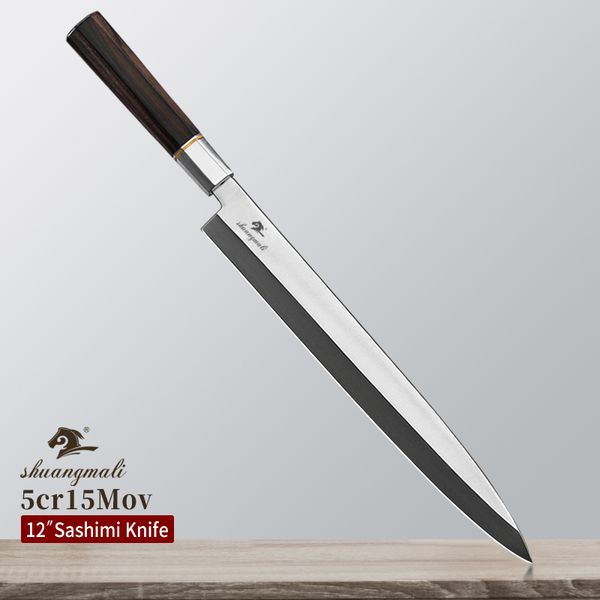 12 inch japanese sushi knife high carbon 5cr15 stee chef fieting knives sicing samon fish kitchen sicing sashimi knife
12 inch japanese sushi knife high carbon 5cr15 stee chef fieting knives sicing samon fish kitchen sicing sashimi knife
