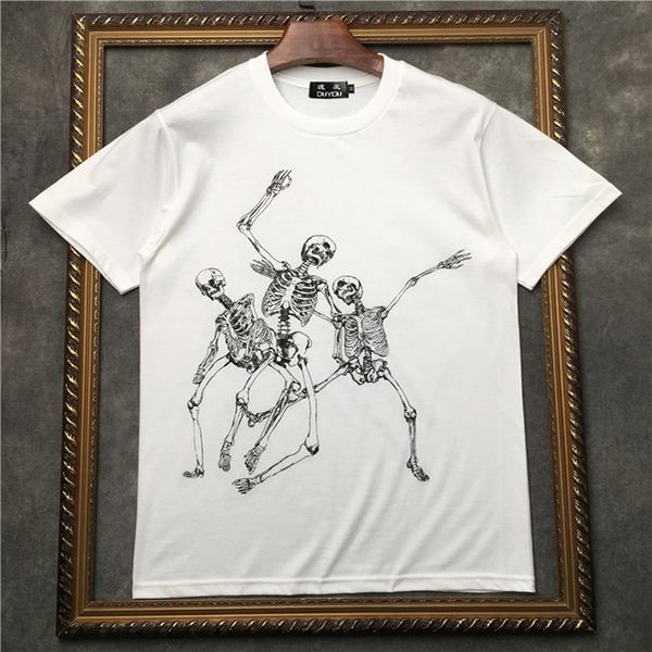 2021 new barrett men's short-sleeved t-shirt dancing skeleton man pattern women t shirts|streetwear 2191001574 p8fv, White;black
2021 new barrett men's short-sleeved t-shirt dancing skeleton man pattern women t shirts|streetwear 2191001574 p8fv, White;black