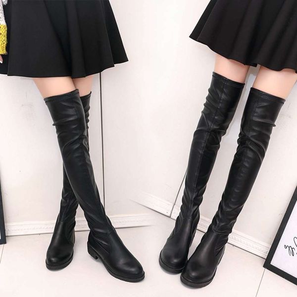 over knee autumn winter 2021 new fashion long leather round head flat bottom show thin high tube boots women's, White;red
over knee autumn winter 2021 new fashion long leather round head flat bottom show thin high tube boots women's, White;red