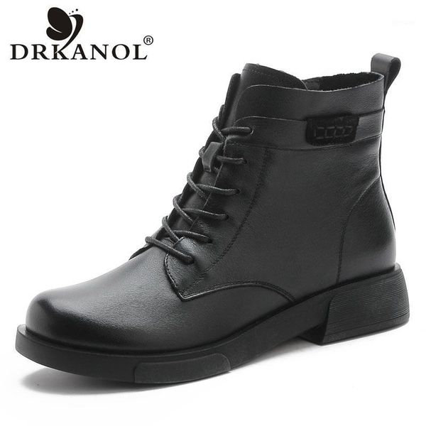 boots drkanol handmade retro genuine leather ankle women autumn winter warm ladies shoes side zipper flat casual1, Black
boots drkanol handmade retro genuine leather ankle women autumn winter warm ladies shoes side zipper flat casual1, Black