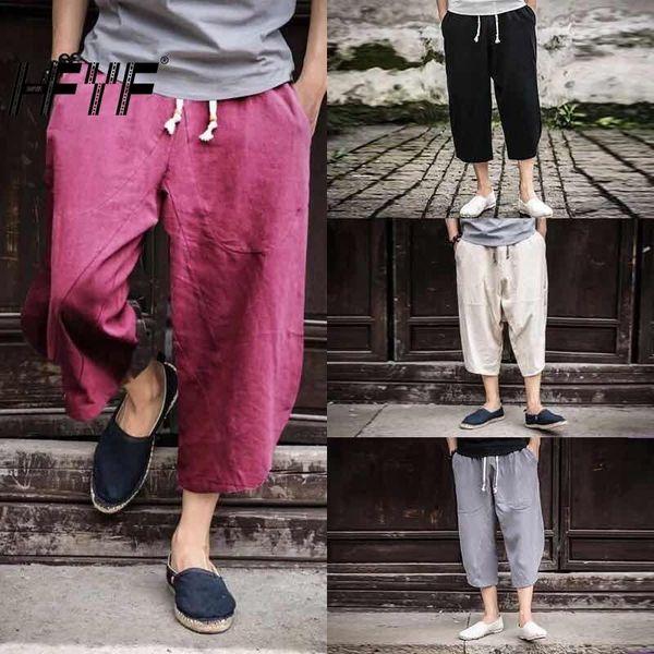 men's pants japanese kimono traditional men asian clothing bath pant casual loose male japan style yukata trousers linen cropped, Black
men's pants japanese kimono traditional men asian clothing bath pant casual loose male japan style yukata trousers linen cropped, Black