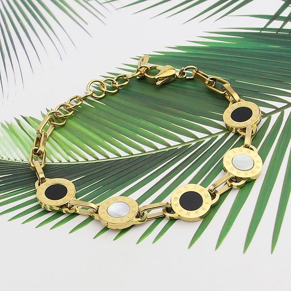 gorgeous gold/rose /silver color white shell black resin charm bracelet wedding party beads bracelets for women bridal pulseras
gorgeous gold/rose /silver color white shell black resin charm bracelet wedding party beads bracelets for women bridal pulseras