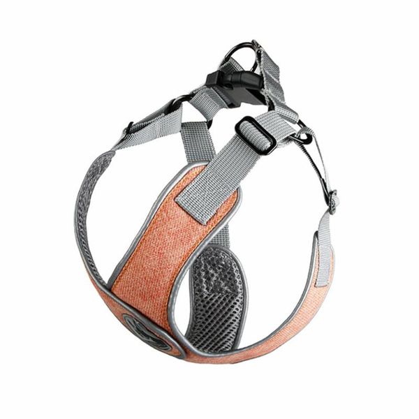 outdoor walking reflective stripe soft decorative nylon adjustable dog harness vest portable chest strap travel quick release
outdoor walking reflective stripe soft decorative nylon adjustable dog harness vest portable chest strap travel quick release