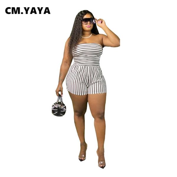 plus size pants cm.yaya women siez playsuit striped sleeveless strapless elastic waist stretchy playsuits casual rompers summer outfits
plus size pants cm.yaya women siez playsuit striped sleeveless strapless elastic waist stretchy playsuits casual rompers summer outfits