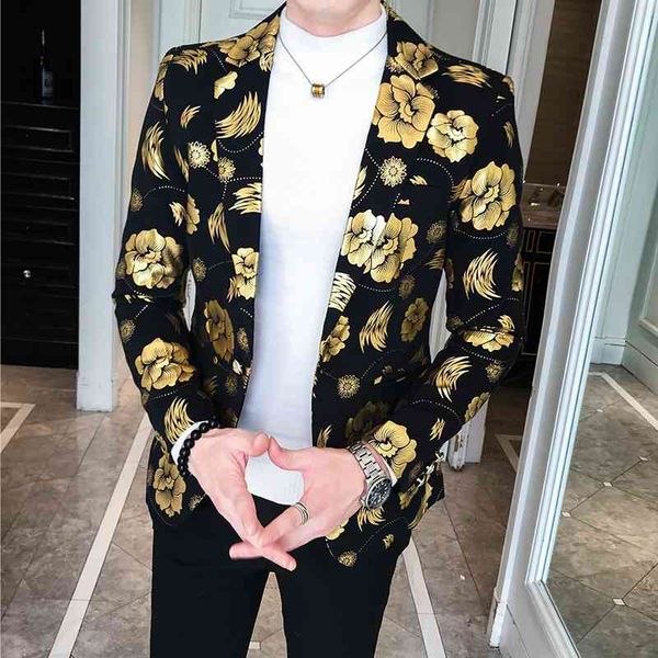 luxury flower printing men blazer hombre for men slim fit blazer suit jacket casual dress wedding party stage singer coat jacket 210527, White;black
luxury flower printing men blazer hombre for men slim fit blazer suit jacket casual dress wedding party stage singer coat jacket 210527, White;black
