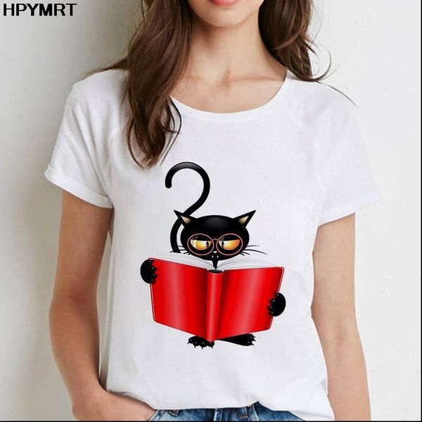 new t shirt women cat reading t shirt harajuku kawaii animal t shirt female fashion white womens clothing
new t shirt women cat reading t shirt harajuku kawaii animal t shirt female fashion white womens clothing