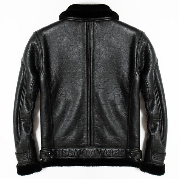 men's leather & faux .brand mens 100% shearling jacket,man genuine jackets.winter thick sheep fur coat,soft sheepskin, Black
men's leather & faux .brand mens 100% shearling jacket,man genuine jackets.winter thick sheep fur coat,soft sheepskin, Black