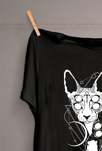 cool goth tees twin sphynx cat aesthetic t shirt death metal witchy tee punk gothic shirt ungrunge harajuku tshirt, White
cool goth tees twin sphynx cat aesthetic t shirt death metal witchy tee punk gothic shirt ungrunge harajuku tshirt, White