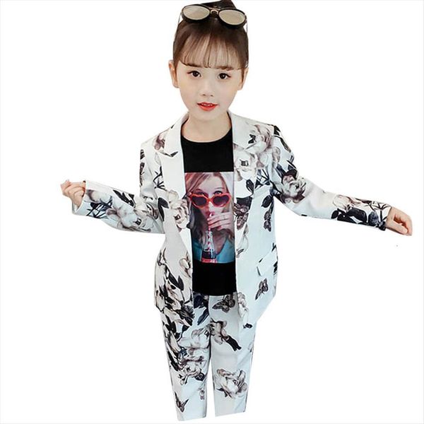 suit for girls kids clothes print blazers amp pants clothing fashion autumn formal set 6 8 12 14, White
suit for girls kids clothes print blazers amp pants clothing fashion autumn formal set 6 8 12 14, White