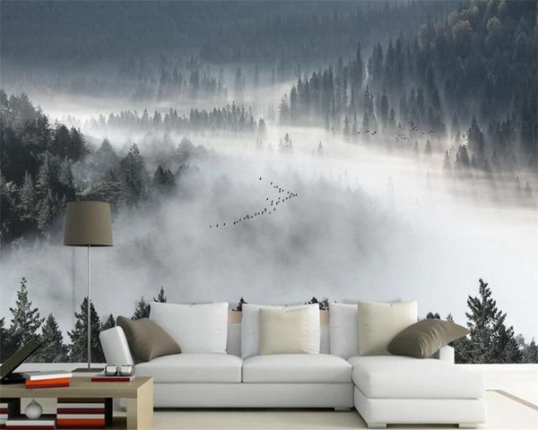 customized 3d wallpaper mural new chinese ink painting mountains hazy forest bird artistic conception background wall mural
customized 3d wallpaper mural new chinese ink painting mountains hazy forest bird artistic conception background wall mural