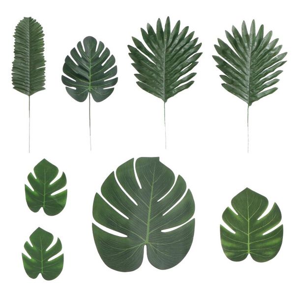 decorative flowers & wreaths 60pcs lifelike six kinds of artificial palm leaves fake green plants greenery party decoration for beach themed
decorative flowers & wreaths 60pcs lifelike six kinds of artificial palm leaves fake green plants greenery party decoration for beach themed