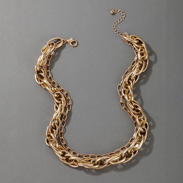 2021 new punk gold ccb necklace, thick chain, women's necklace, antique luxury charm female jewelry, Silver
2021 new punk gold ccb necklace, thick chain, women's necklace, antique luxury charm female jewelry, Silver