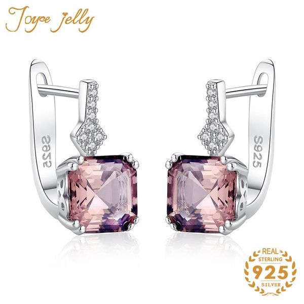 stud joycejelly trendy morganite earrings for women 925 sterling silver jewelry purole clear stone selling gifts wholesale, Golden;silver
stud joycejelly trendy morganite earrings for women 925 sterling silver jewelry purole clear stone selling gifts wholesale, Golden;silver