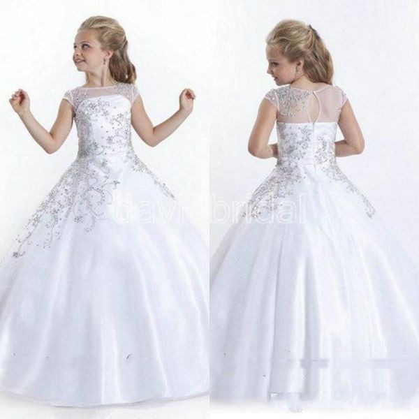 2020 white short sleeves flower girls dresses beads crystals jewel neck little girls pageant dresses for girls birthday, White;blue
2020 white short sleeves flower girls dresses beads crystals jewel neck little girls pageant dresses for girls birthday, White;blue