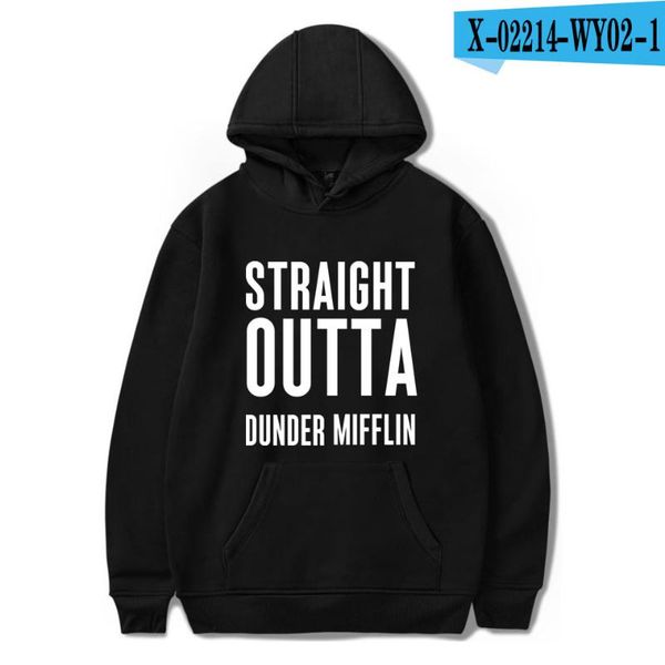 men's hoodies & sweatshirts dunder mifflin the office tv show hip hop hoodie fashion men/women streetwear clothes, Black
men's hoodies & sweatshirts dunder mifflin the office tv show hip hop hoodie fashion men/women streetwear clothes, Black