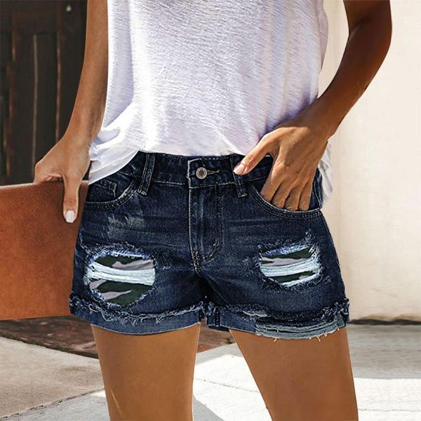 women's jeans women summer pants high waist slim hole shorts 2021 all-match casual denim szorty jeansowe, Blue
women's jeans women summer pants high waist slim hole shorts 2021 all-match casual denim szorty jeansowe, Blue