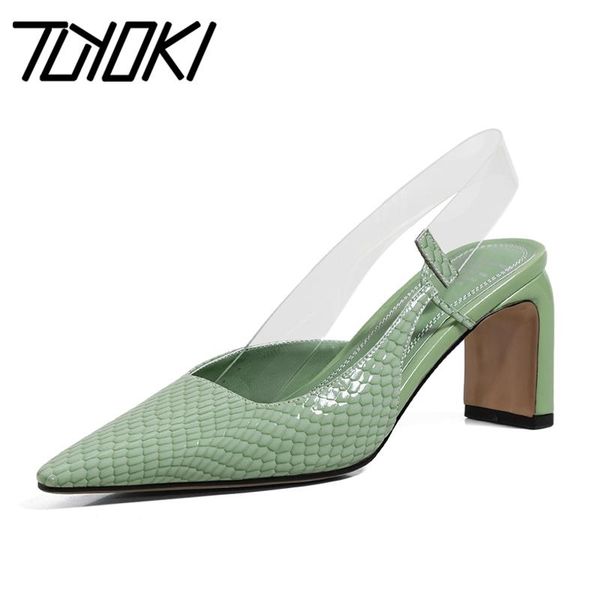 sandals tuyoki 2021 women real leather high heel summer shoes woman pointed toe office lady party footwear size 34-41, Black
sandals tuyoki 2021 women real leather high heel summer shoes woman pointed toe office lady party footwear size 34-41, Black