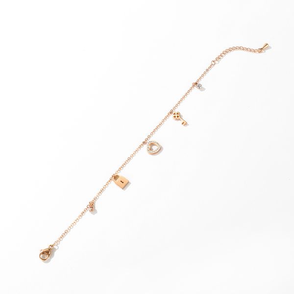 korean rose gold plated love titanium steel bracelet for women, Golden;silver
korean rose gold plated love titanium steel bracelet for women, Golden;silver