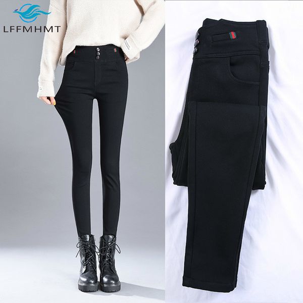 2021 women winter new trendy high waist black office lady fleece warm thick pencil denim pant female skinny slim casual trouser nbjl, Blue
2021 women winter new trendy high waist black office lady fleece warm thick pencil denim pant female skinny slim casual trouser nbjl, Blue