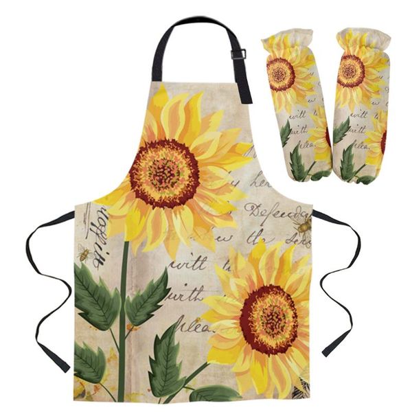 aprons exquisite apron kit retro shabby sunflower children's baking painting bib men's women's kitchen cooking cleaning sleev
aprons exquisite apron kit retro shabby sunflower children's baking painting bib men's women's kitchen cooking cleaning sleev