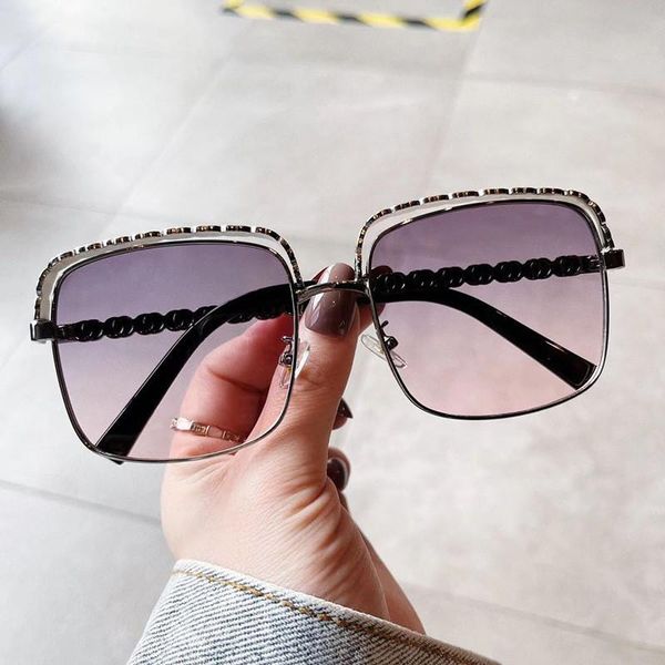 sunglasses 2021 gradient square oversized for women classic sun glasses elegant fashion men black eyewear shade, White;black
sunglasses 2021 gradient square oversized for women classic sun glasses elegant fashion men black eyewear shade, White;black