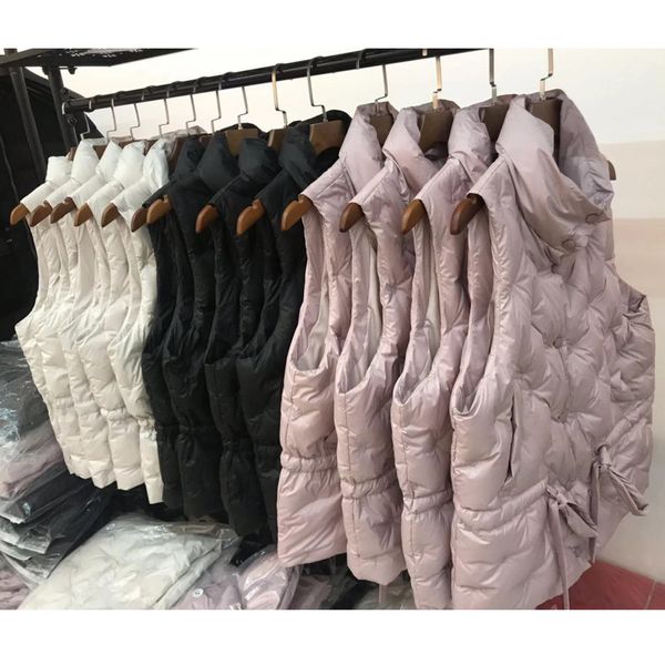 vests 2021 stand collar ol women wear embroidered et, down vt, waistcoat, and slim, Black;white
vests 2021 stand collar ol women wear embroidered et, down vt, waistcoat, and slim, Black;white