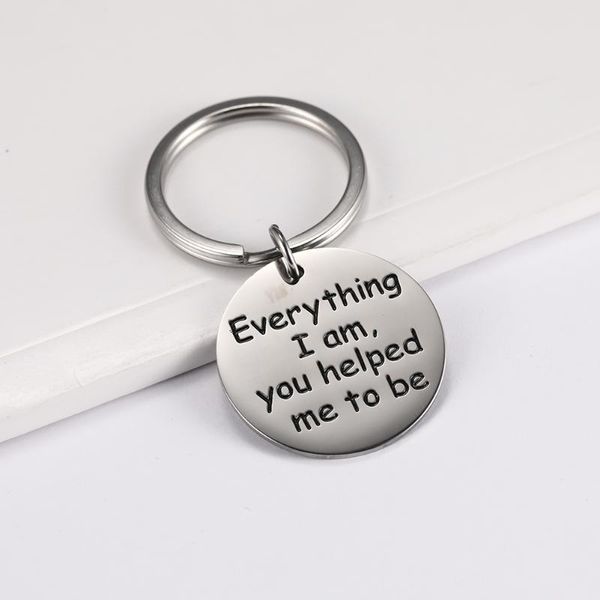 keychains likgreat stainless steel jewelry accessories keyring round pendant laser letters fashion key chain, Silver
keychains likgreat stainless steel jewelry accessories keyring round pendant laser letters fashion key chain, Silver