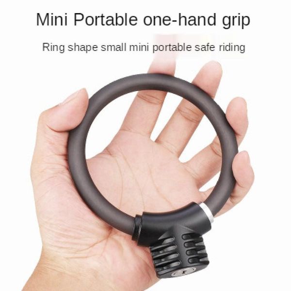 bike locks bicycle anti-theft ring lock compact and portable mini gold safety cylinder with thick steel cable
bike locks bicycle anti-theft ring lock compact and portable mini gold safety cylinder with thick steel cable